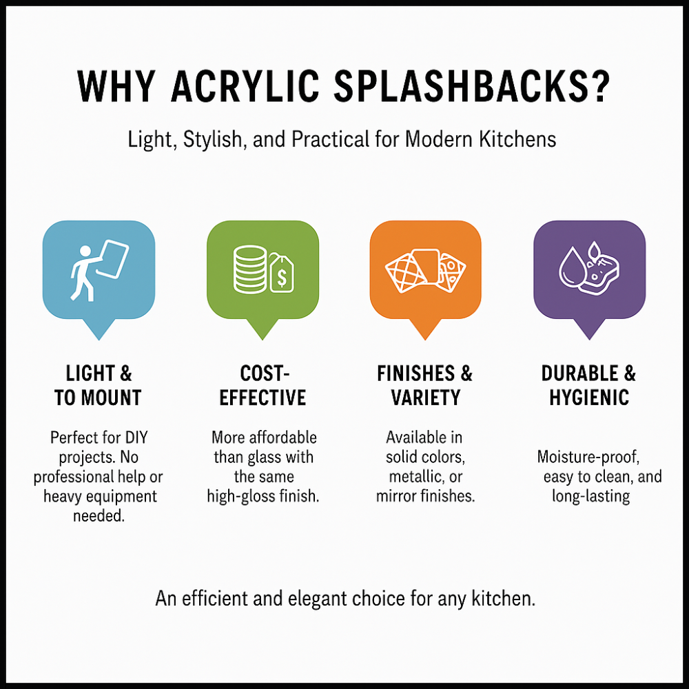 Why Acrylic Splashbacks