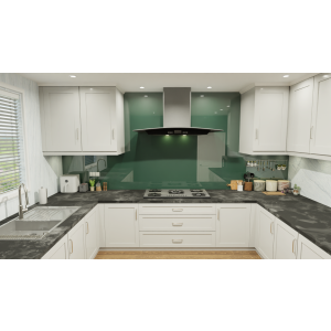 3mm Green Aluminium Composite Cut To Size