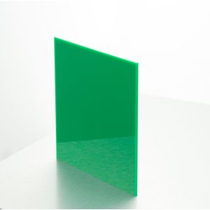 3mm Green Acrylic Sample 150 X 150mm