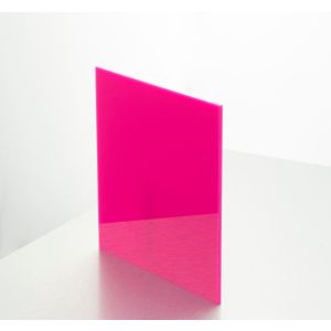 3mm Pink Acrylic Sample 150 X 150mm