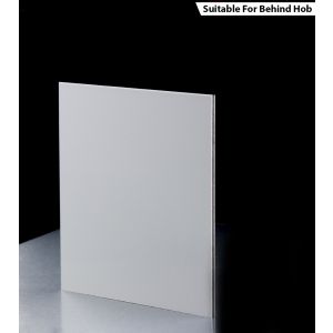 3mm White Aluminium Composite Sample 150 X 150mm