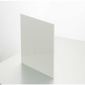 3mm White Acrylic Sample 150 X 150mm