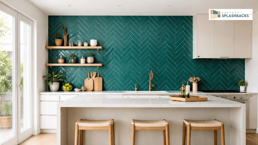 How to Add a Colourful Feature Wall to Your Kitchen?